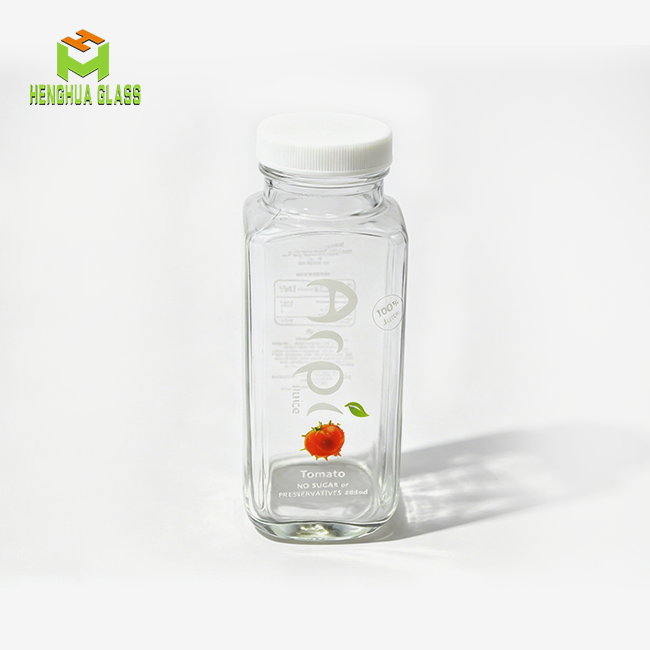 Cold Pressed Juice Glass Bottle